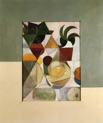 Stillleben mit Äpfeln, 1916